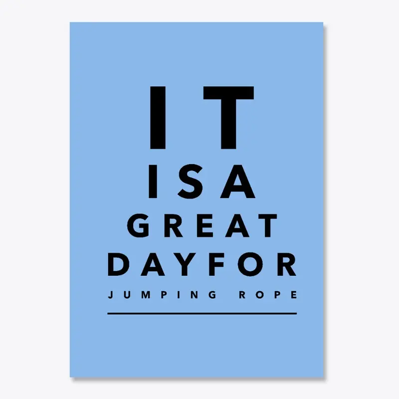 Jump Rope Eye Chart